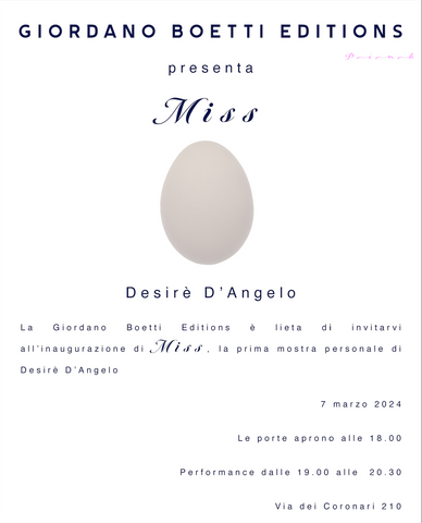 Miss  - Desirè D'Angelo